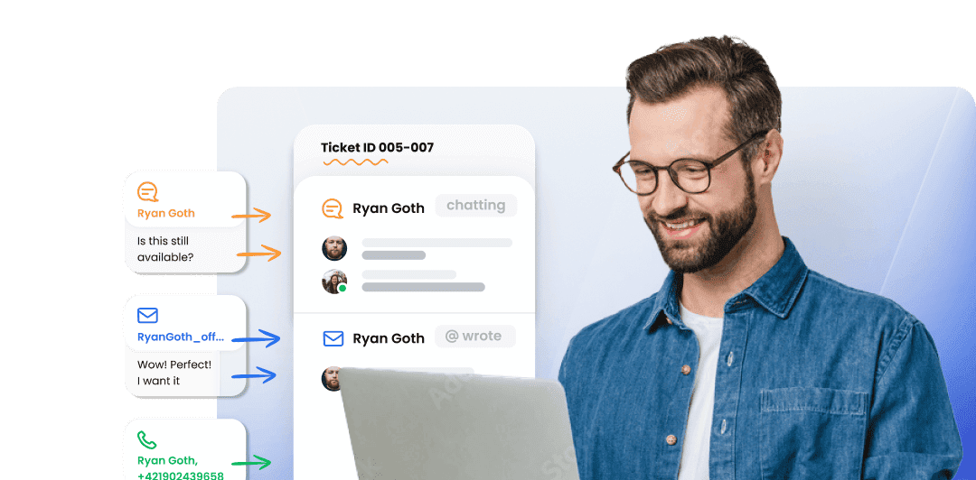 Características del sistema de tickets