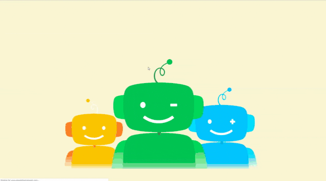 Animación de integración de Quriobot