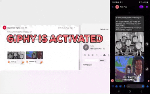 Ejemplo de GIF para LiveAgent