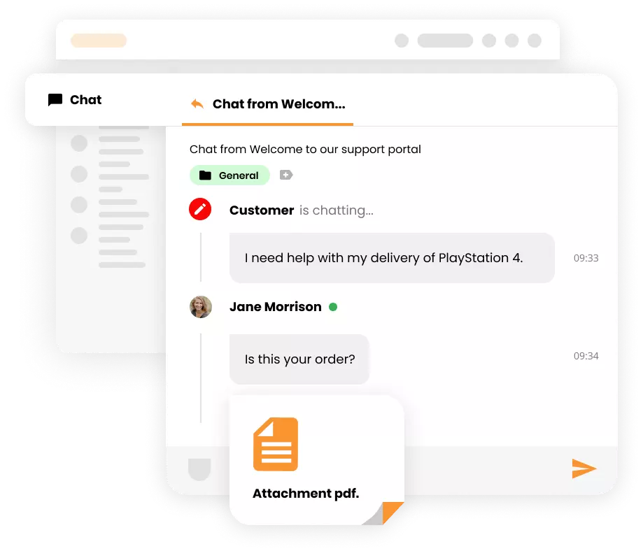 Gestiona tickets entrantes de cada canal de comunicación