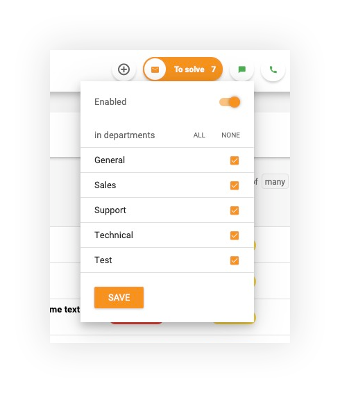 Distribución Automática de Tickets – LiveAgent