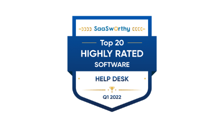 Software de help desk altamente calificado Q1 2022