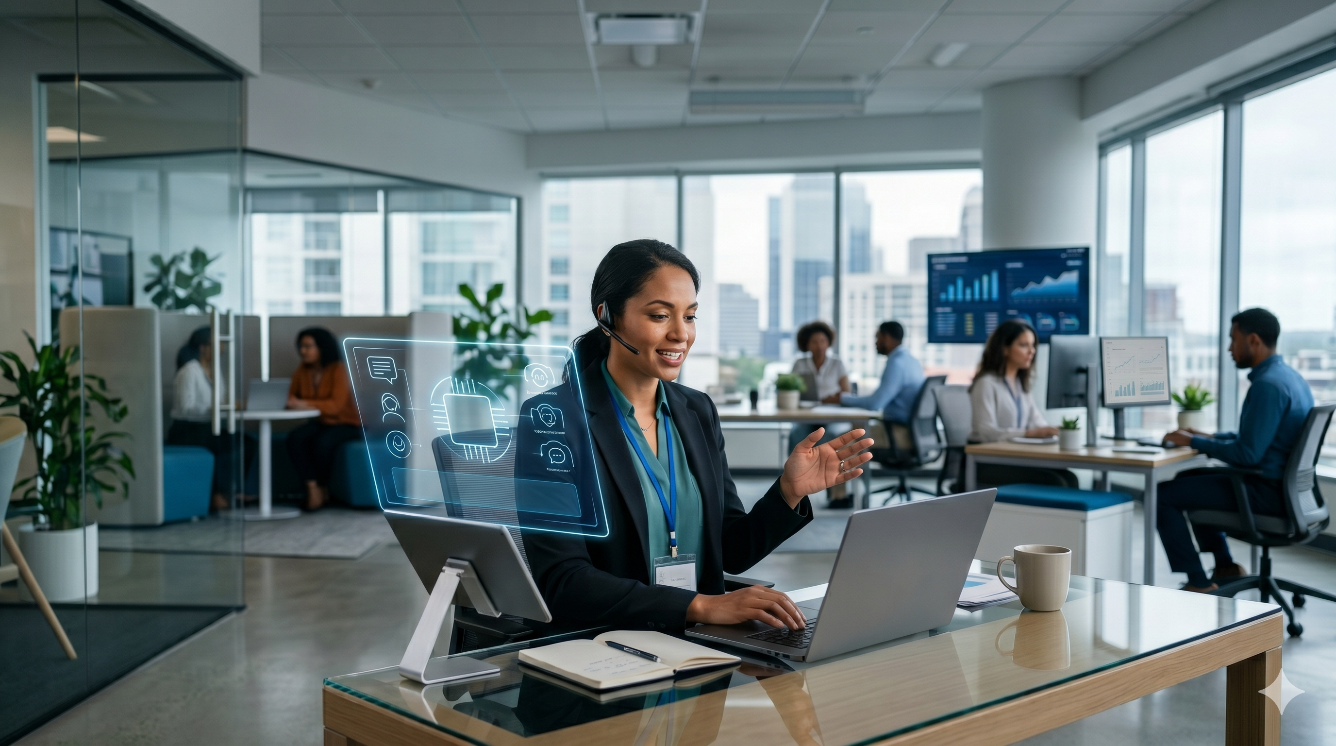 7 formas en que las empresas usan asistentes virtuales con IA para atención al cliente (Ejemplos reales)