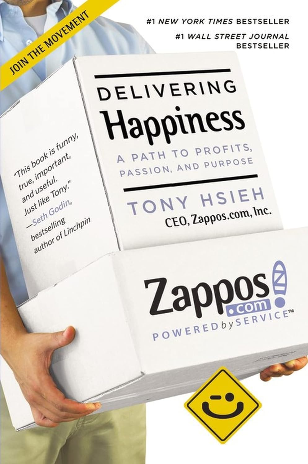 Portada del libro Delivering Happiness de Tony Hsieh