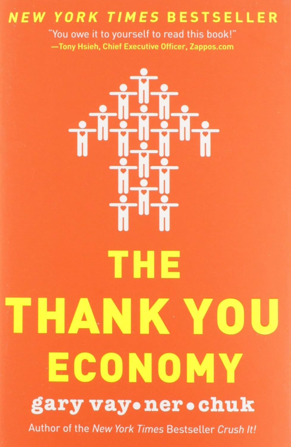 Portada del libro The Thank You Economy de Gary Vaynerchuk