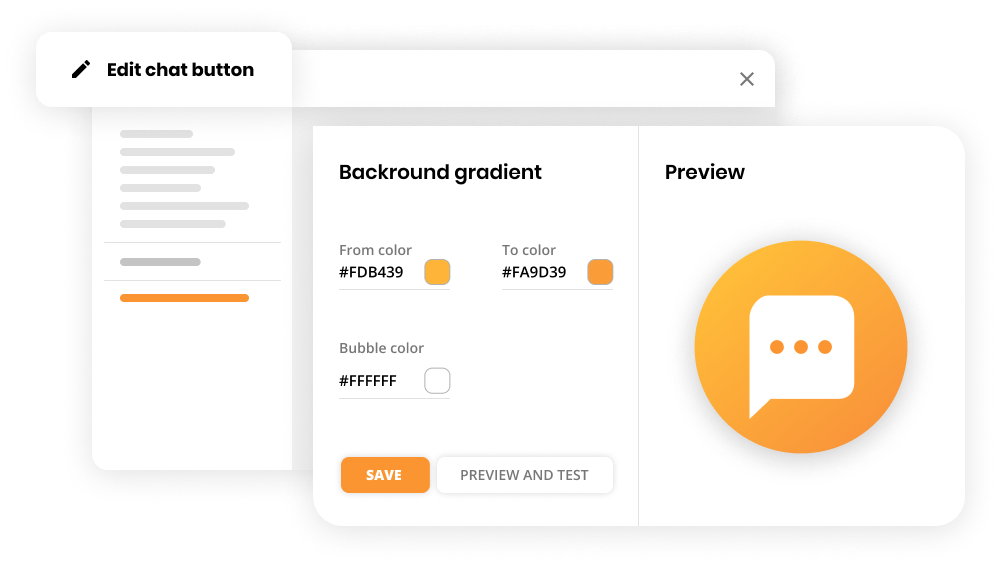 Personaliza el botón de chat en el software de atención al cliente - LiveAgent