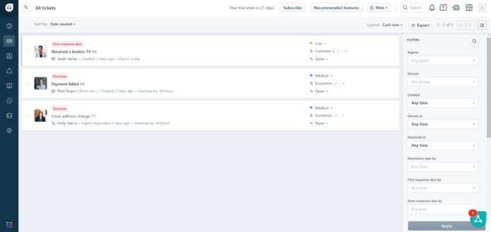Las 15 mejores alternativas a Freshdesk para 2025
