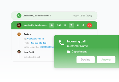 Integración del centro de llamadas y chat en vivo de LiveAgent