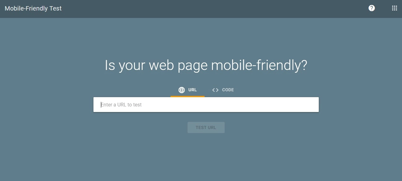 Prueba de compatibilidad móvil de Google