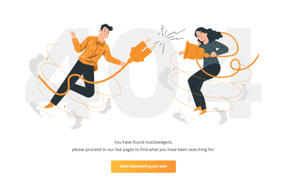 Página 404 de LiveAgent