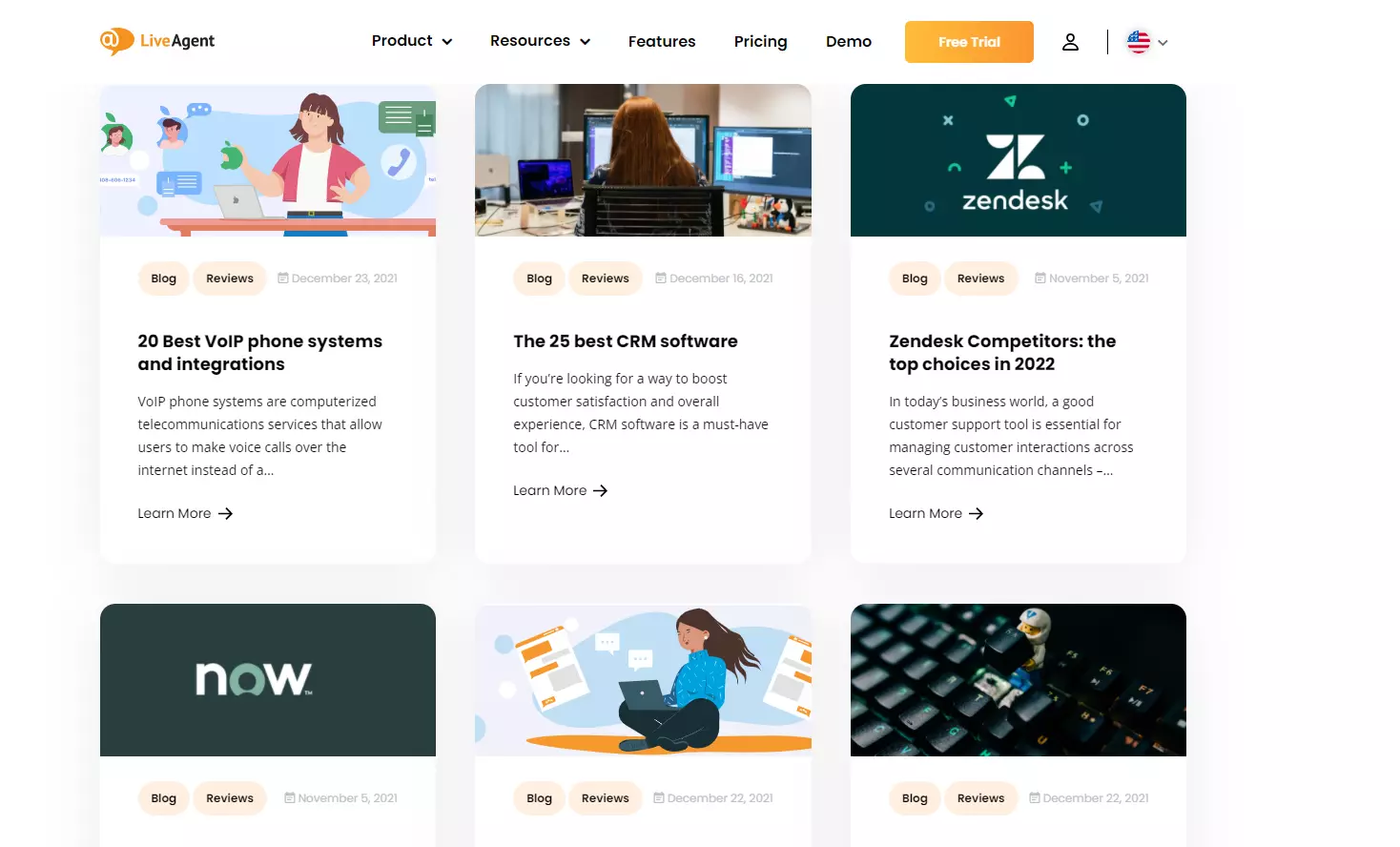 Publicaciones de blog de LiveAgent
