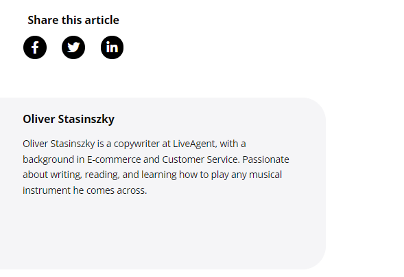 Ejemplo de biografía de autor