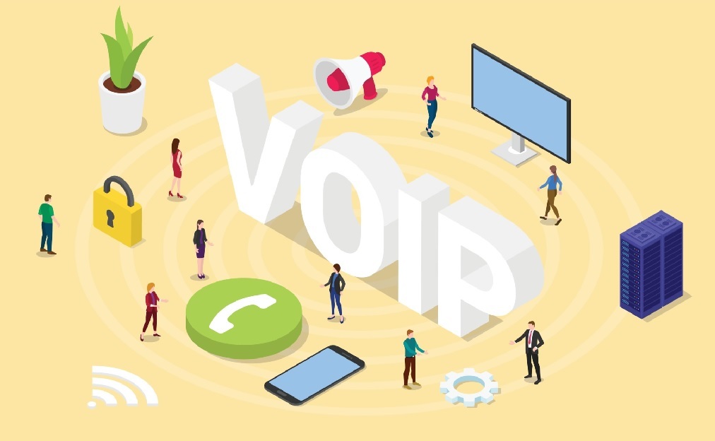 Ilustración de VoIP
