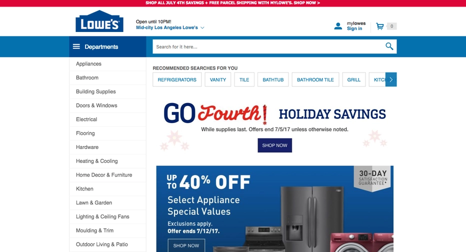 Contactos del Centro de Ayuda de Lowes