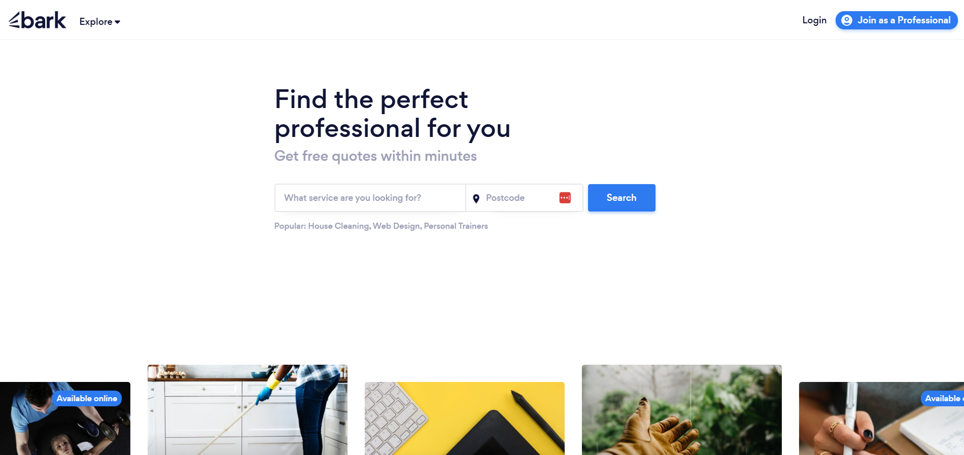 Contactos del Centro de Ayuda de Bark