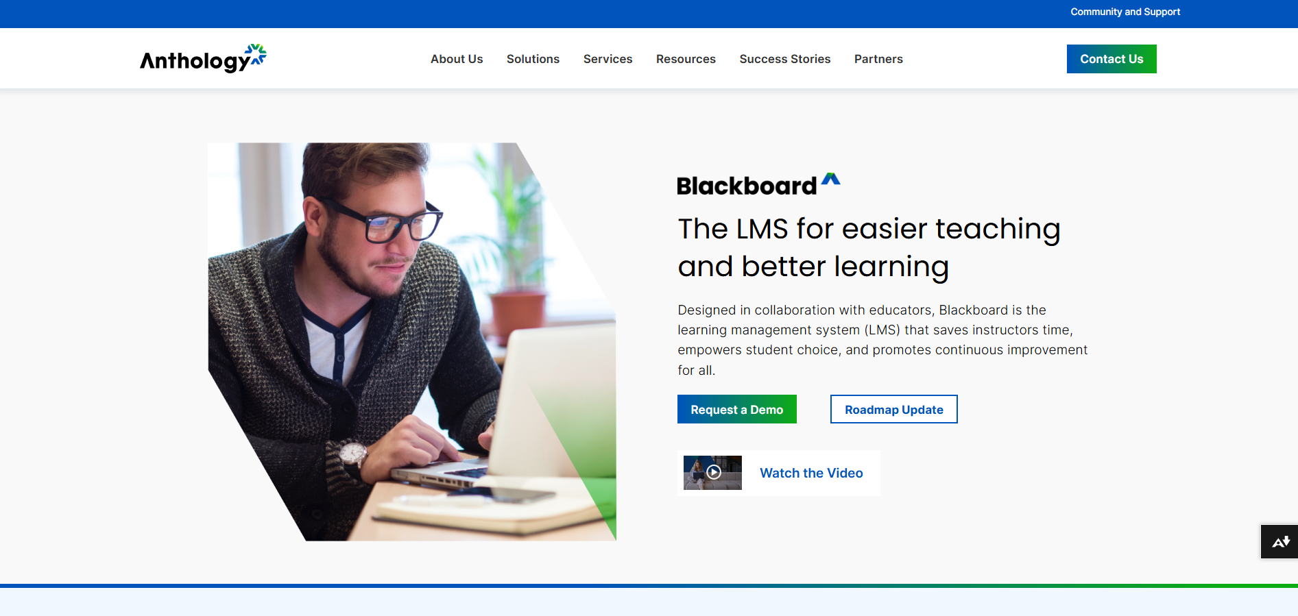 Contactos de la mesa de ayuda de Blackboard