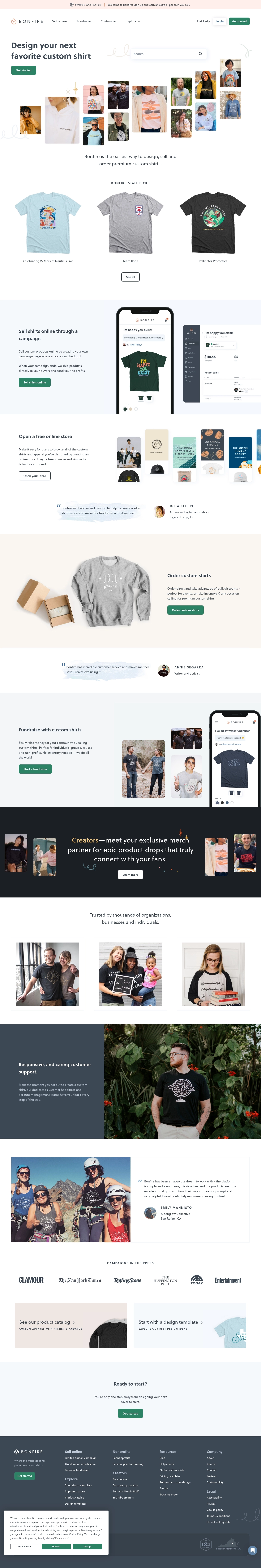 Contactos del Centro de Ayuda Bonfire