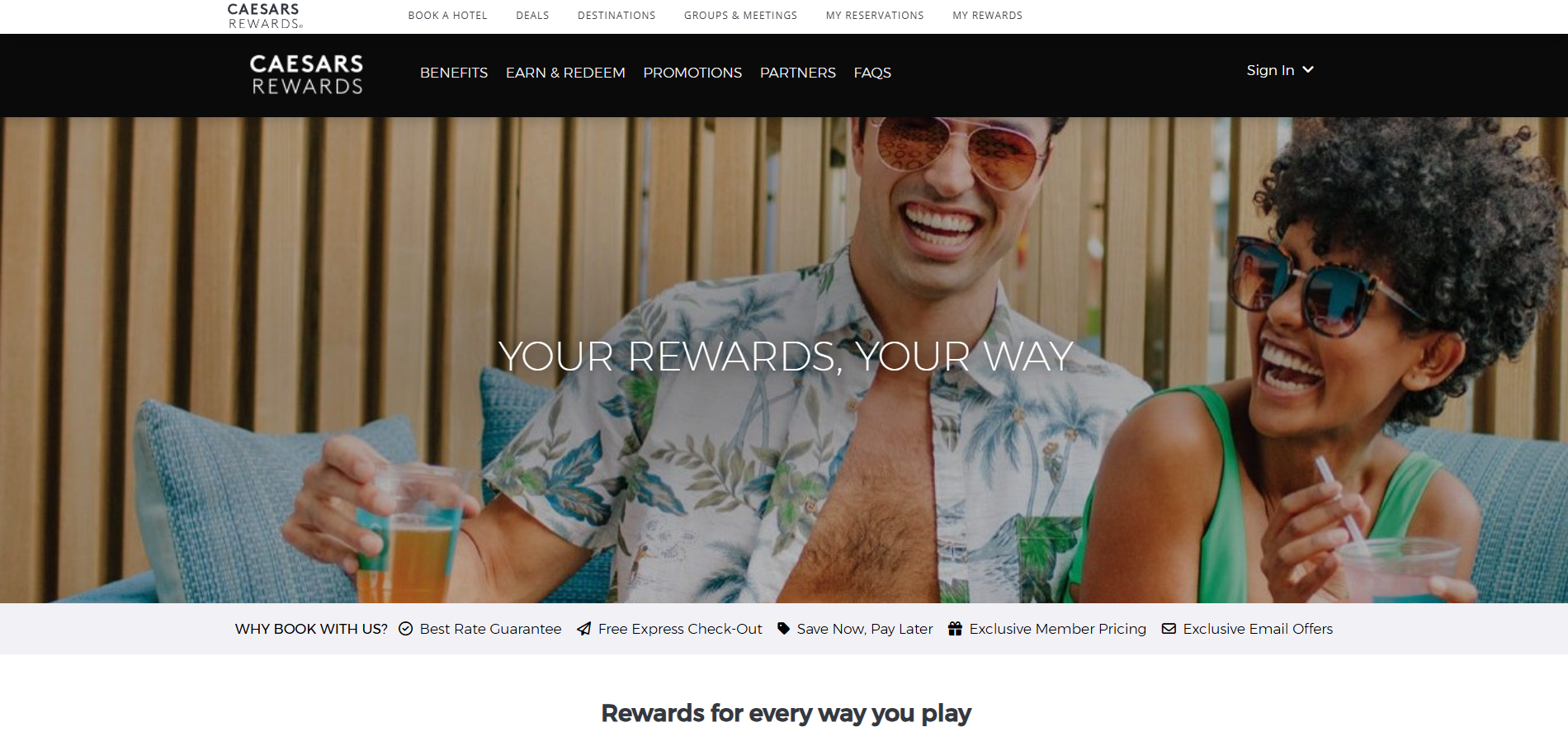 Contactos del Centro de Ayuda de Caesars Rewards