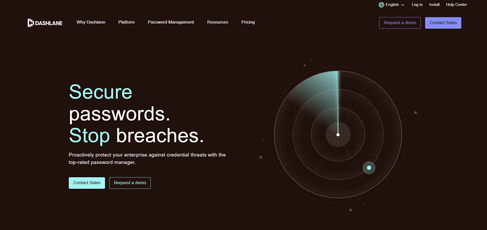 Contactos del Centro de Ayuda de Dashlane