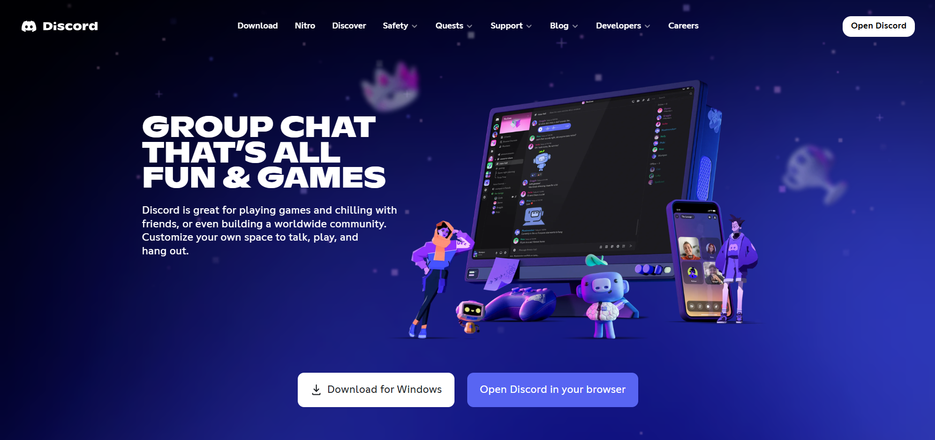 Contactos del Centro de Ayuda de Discord