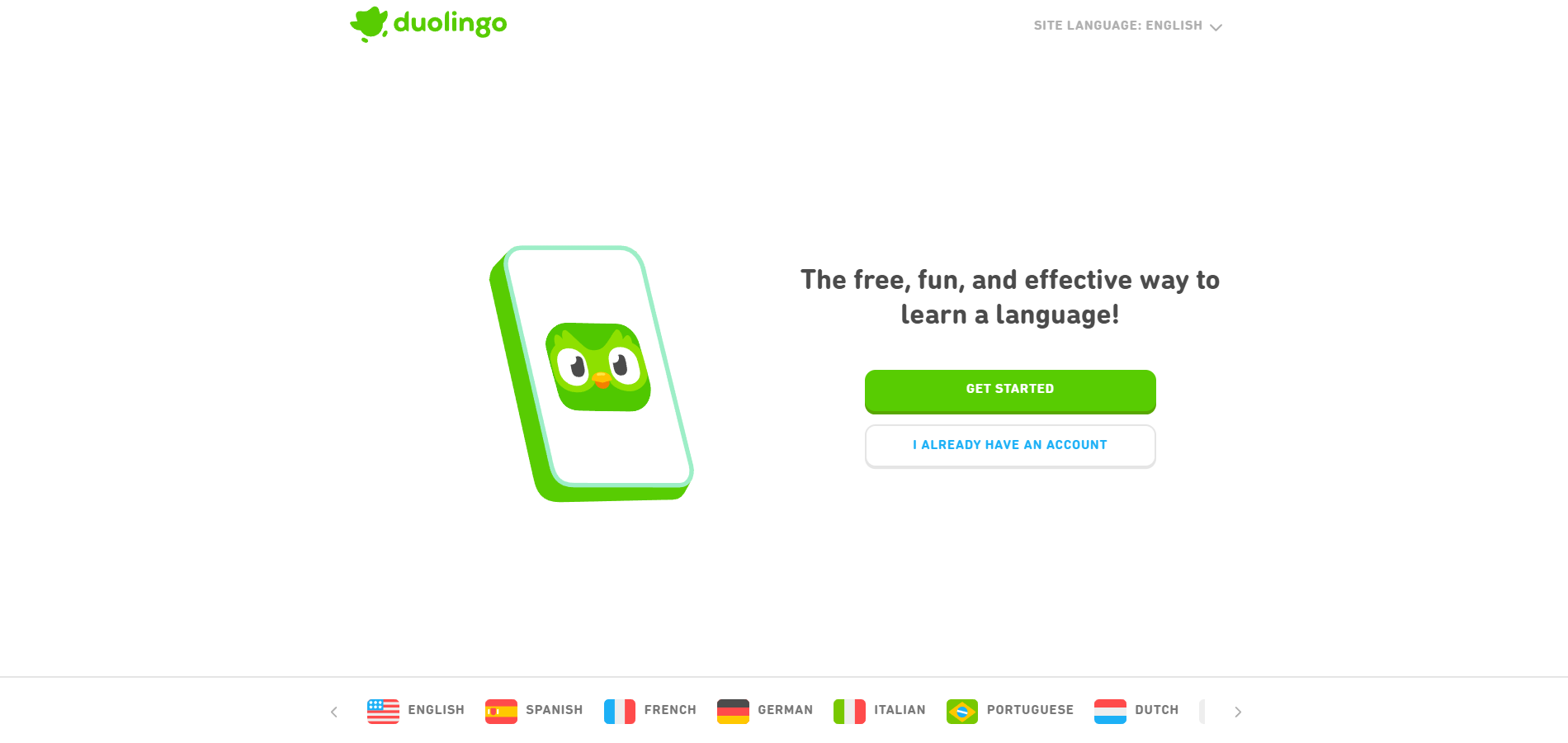 Contactos de la mesa de ayuda de Duolingo