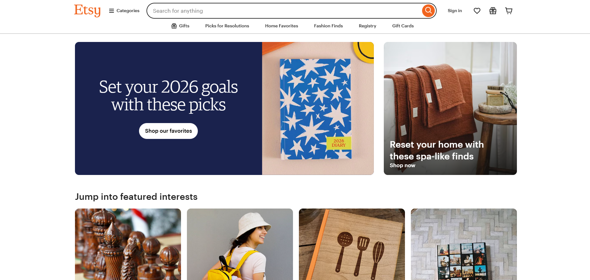 Contactos del Centro de Ayuda de Etsy