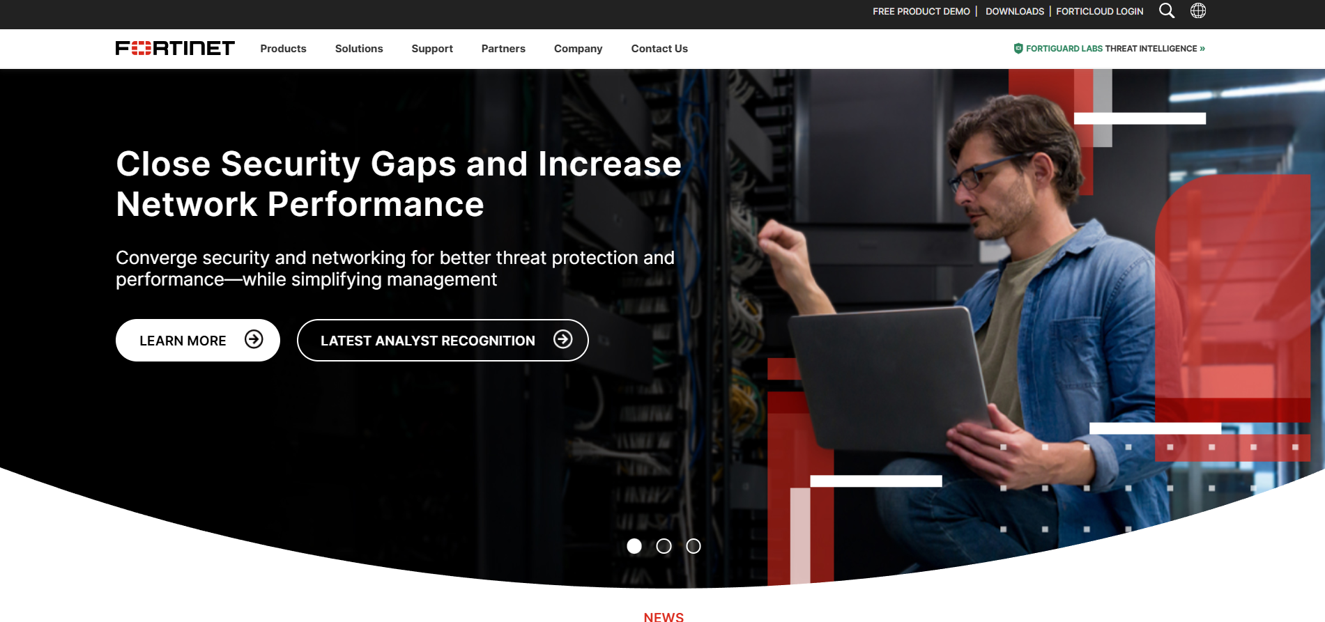 Contactos del Centro de Ayuda de Fortinet