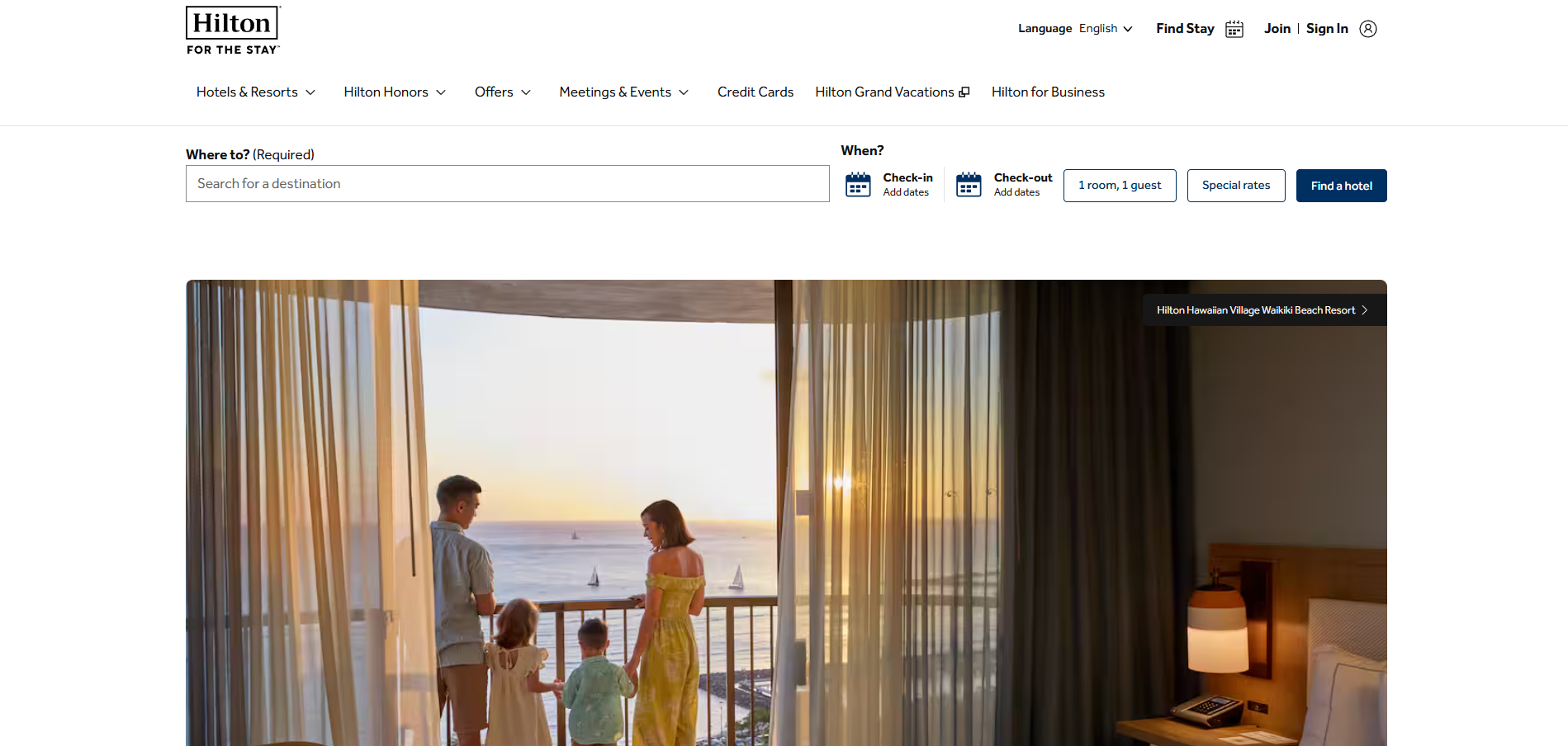 Contactos del Centro de Ayuda de Hilton