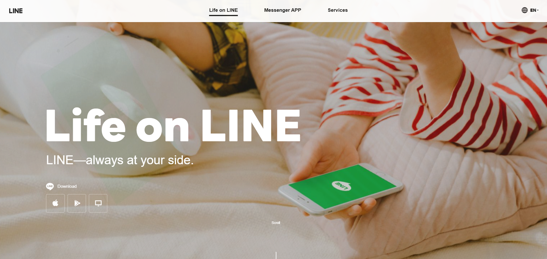 Contactos del Centro de Ayuda de LINE