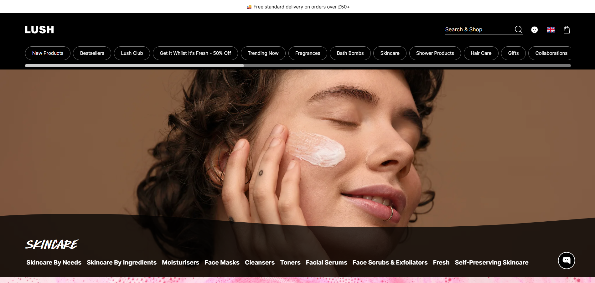 Contactos del Centro de Ayuda LUSH