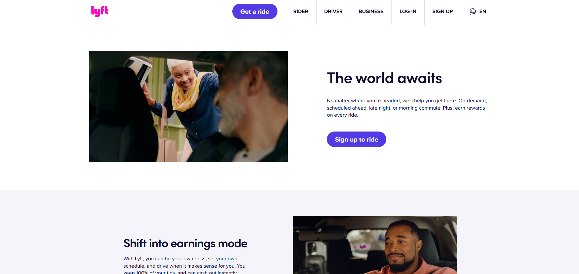 Contactos del Centro de Ayuda de Lyft