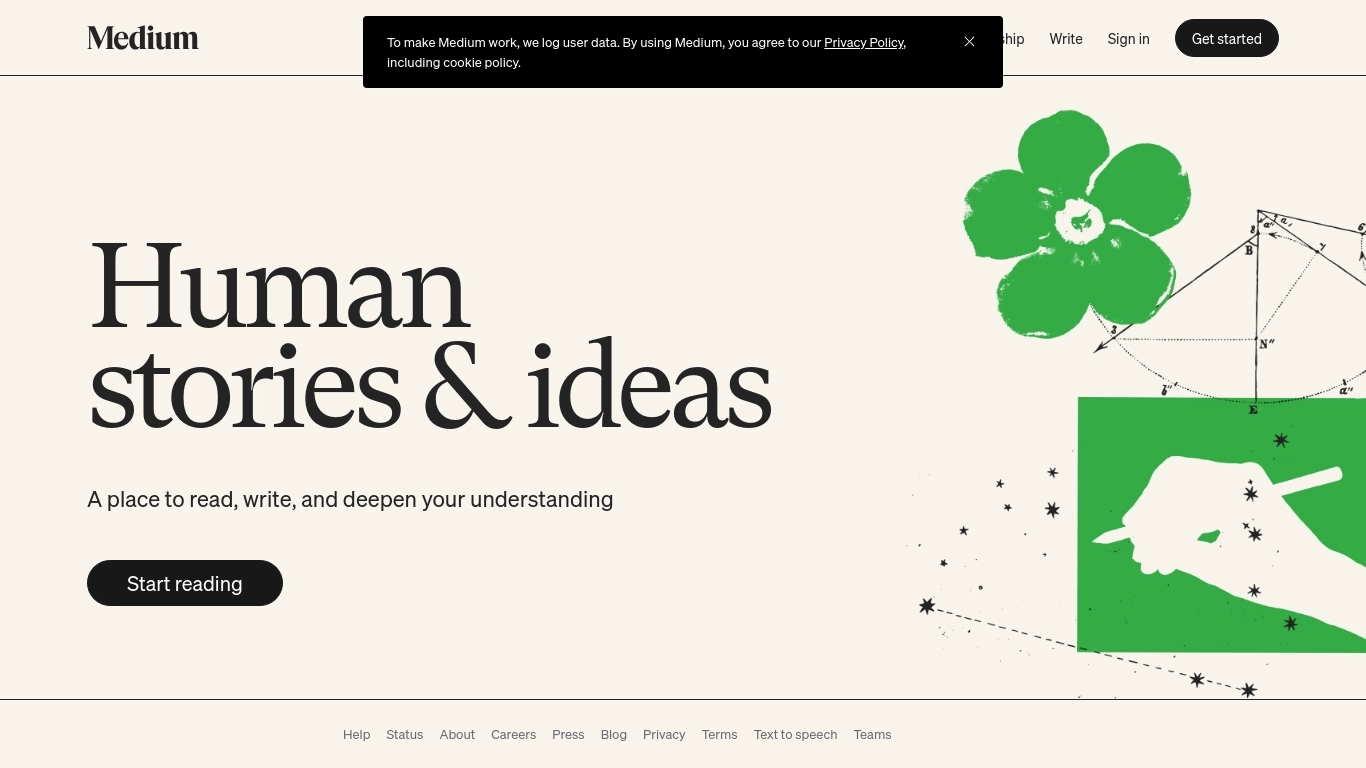 Contactos de Help Desk de Medium