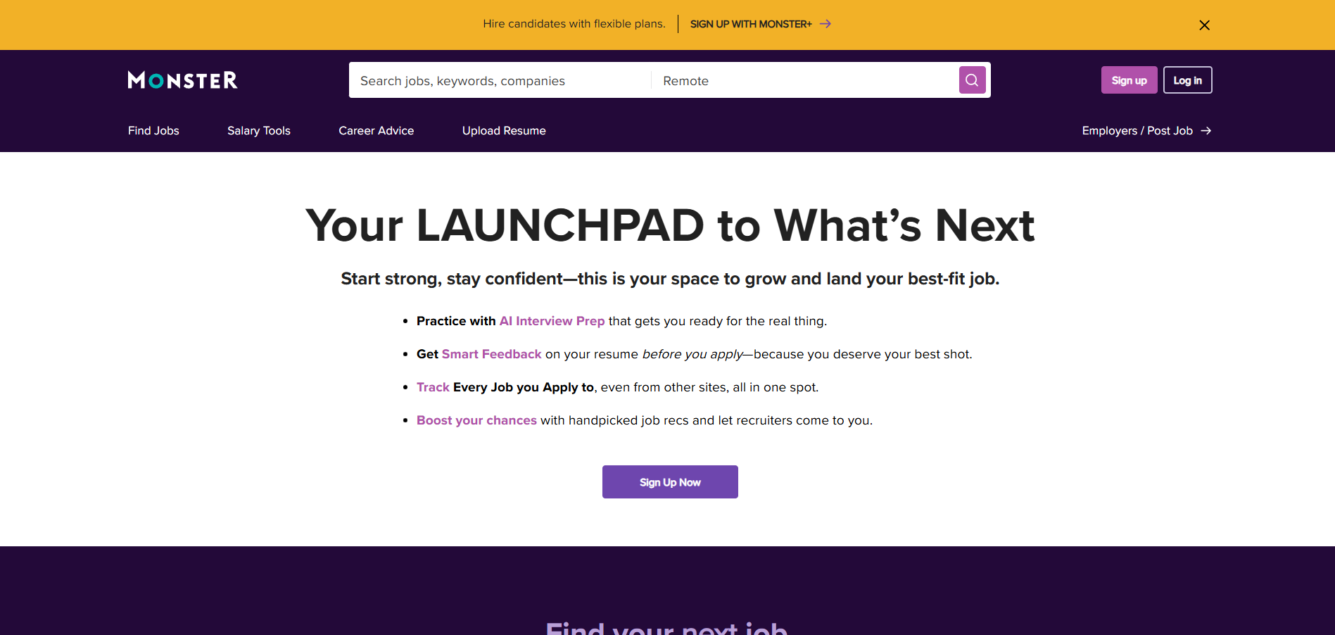 Contactos del Centro de Ayuda de Monster