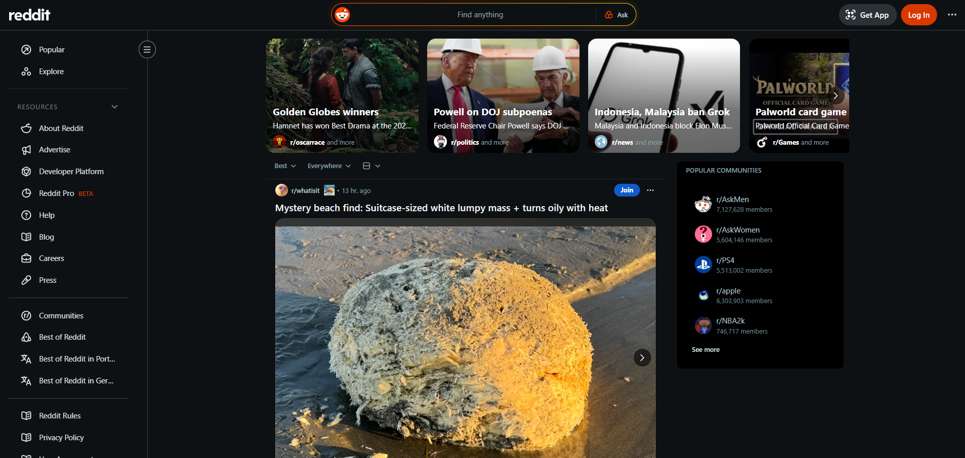 Contactos de la mesa de ayuda de Reddit