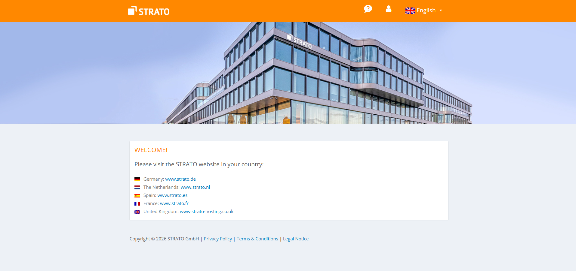 Contactos del Help Desk de Strato