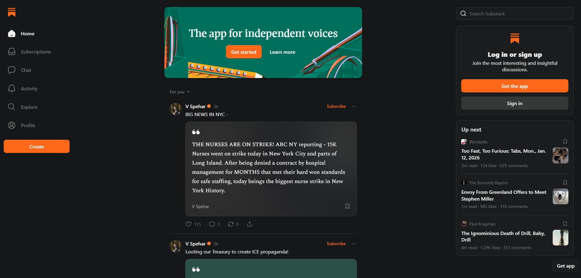 Contactos del Centro de Ayuda de Substack