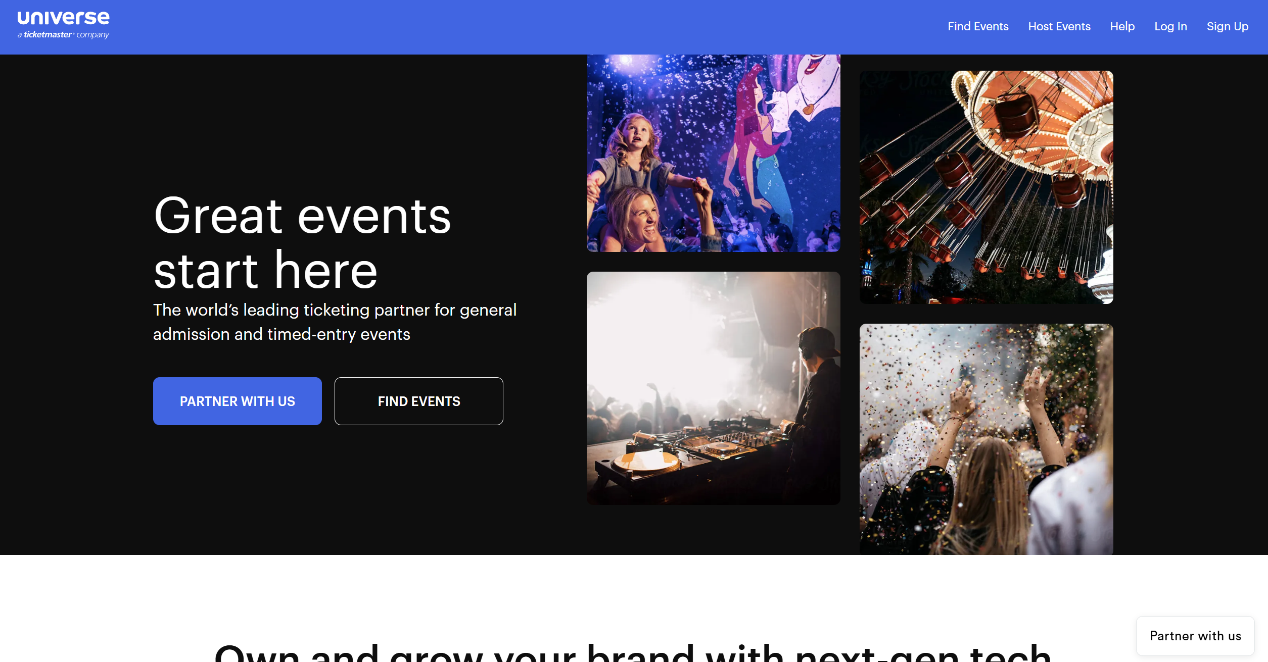 Contactos del Centro de Ayuda Universe