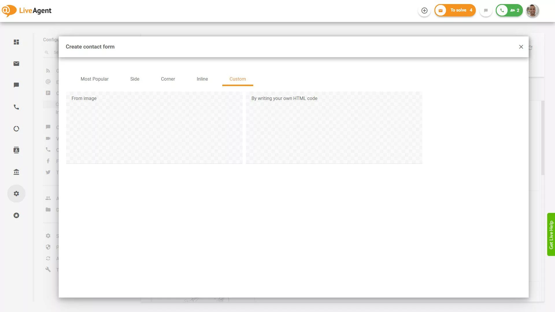 Formulario de contacto personalizado