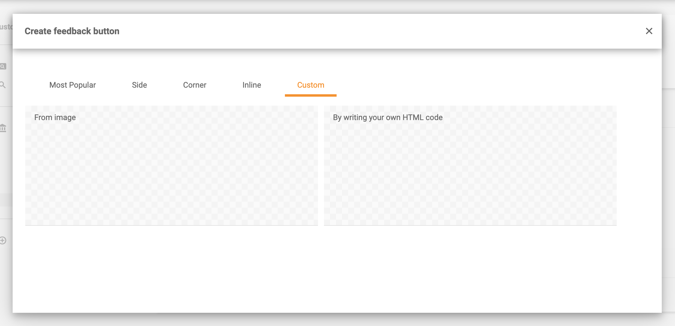 Botones de comentarios personalizados