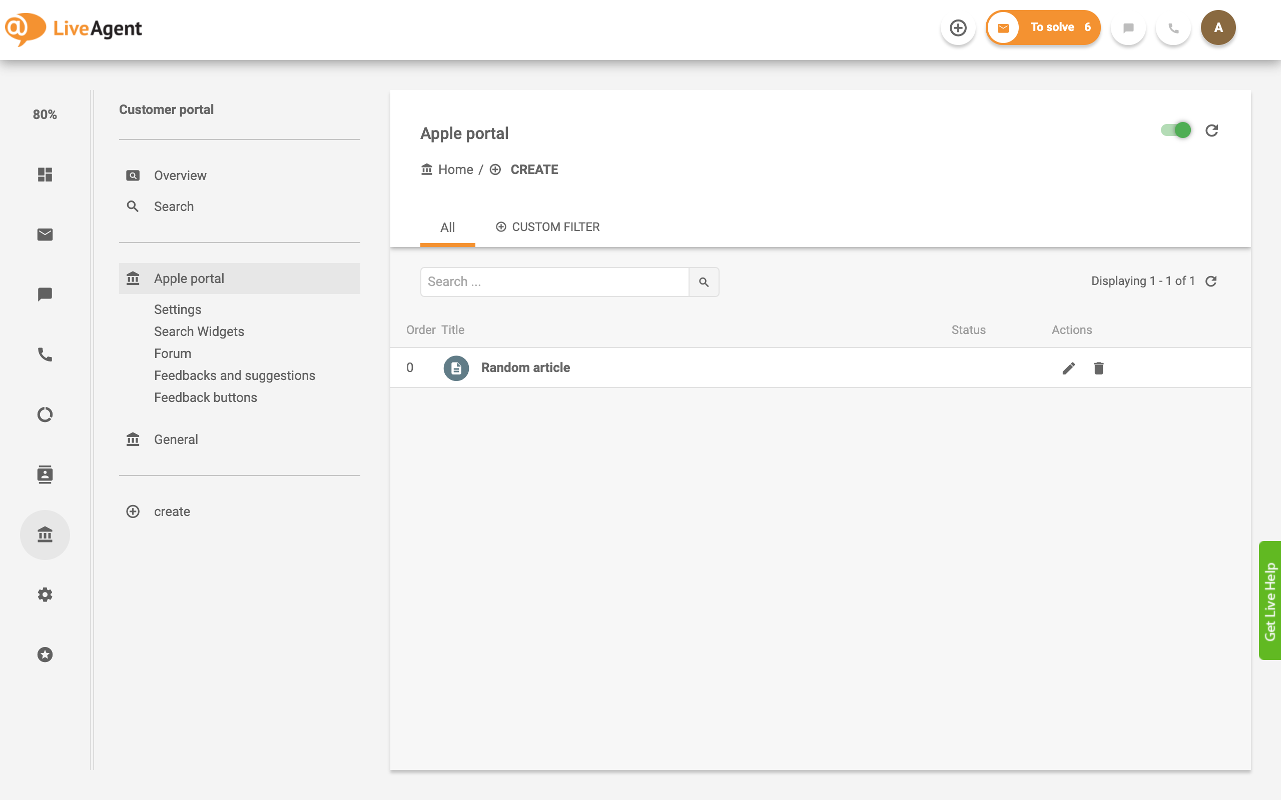Ejemplo de Base de Conocimiento