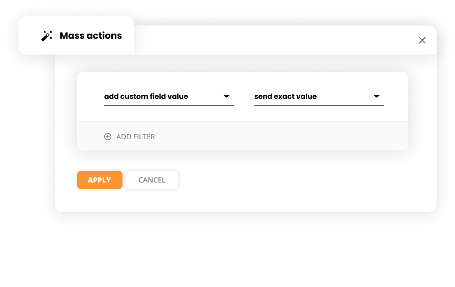 Maqueta de acciones masivas