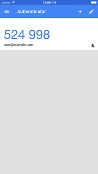 Aplicación Google Authenticator