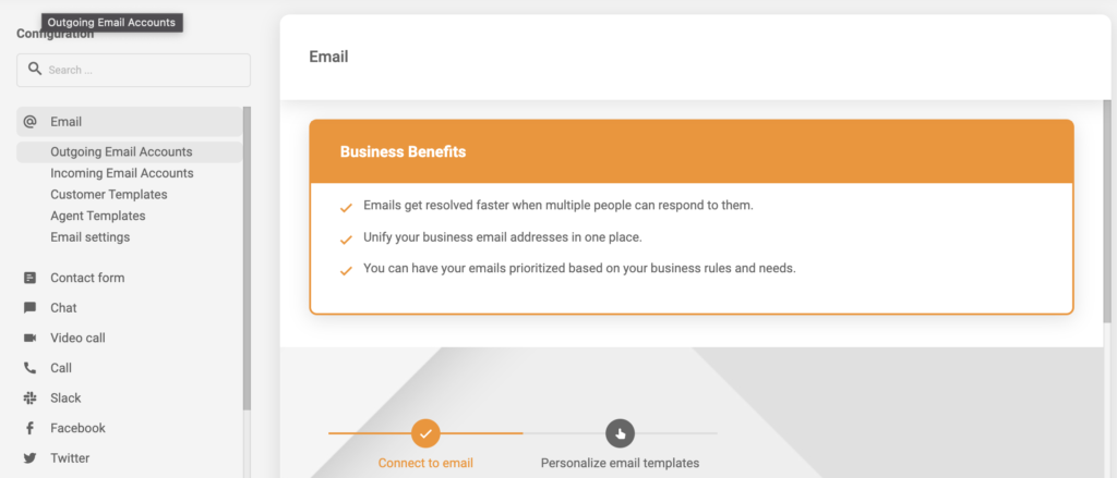 Integración de correo electrónico con LiveAgent
