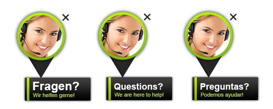 Ejemplo de soporte multilingüe en LiveAgent