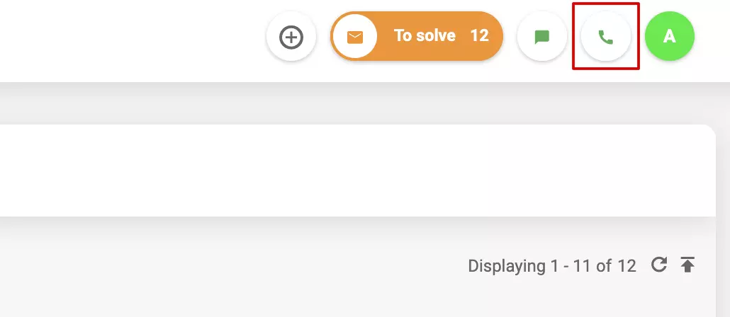 Opciones de estado de voz en LiveAgent