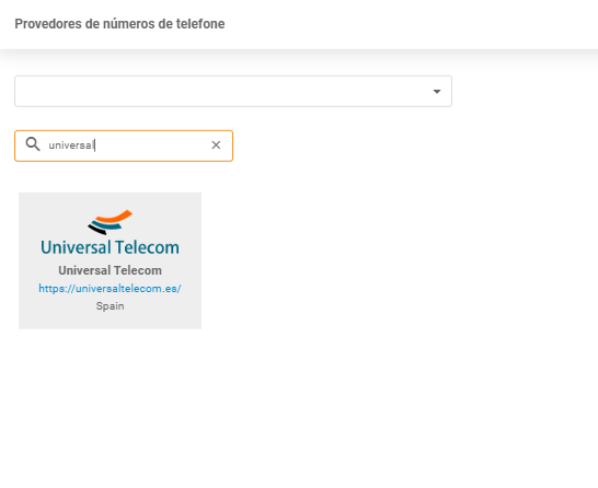 Proveedor Universal Telecom