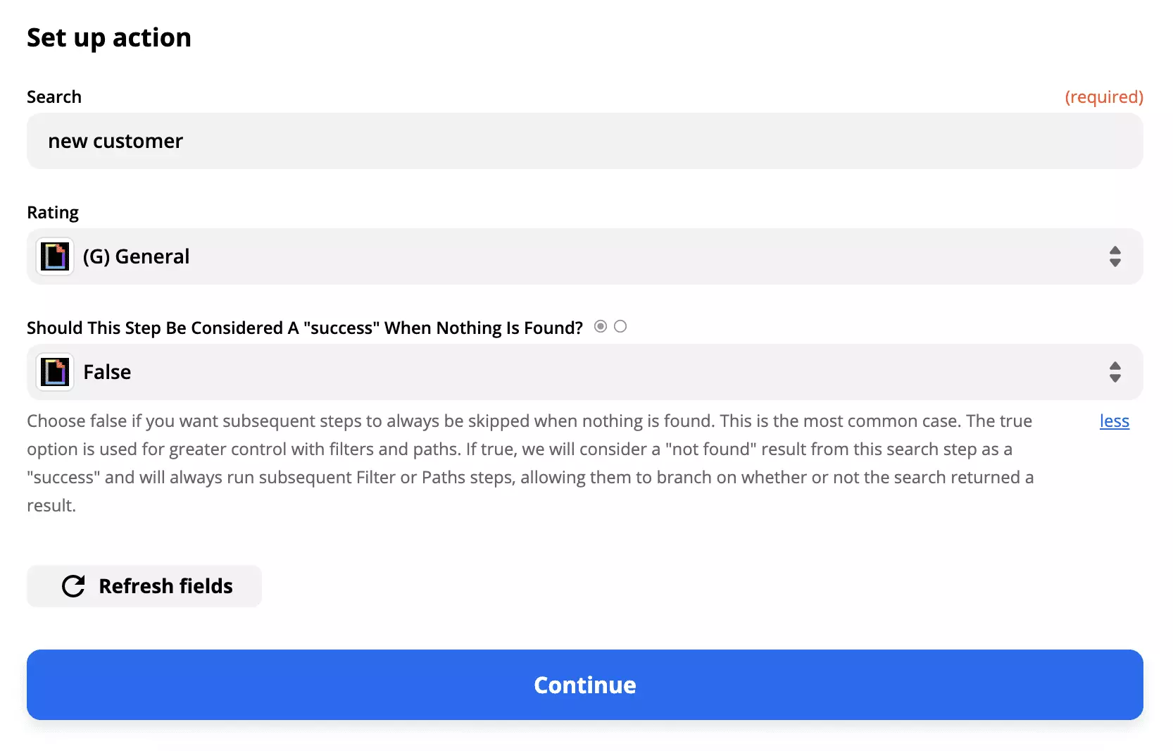 Configuración de acción de Giphy en una integración con LiveAgent