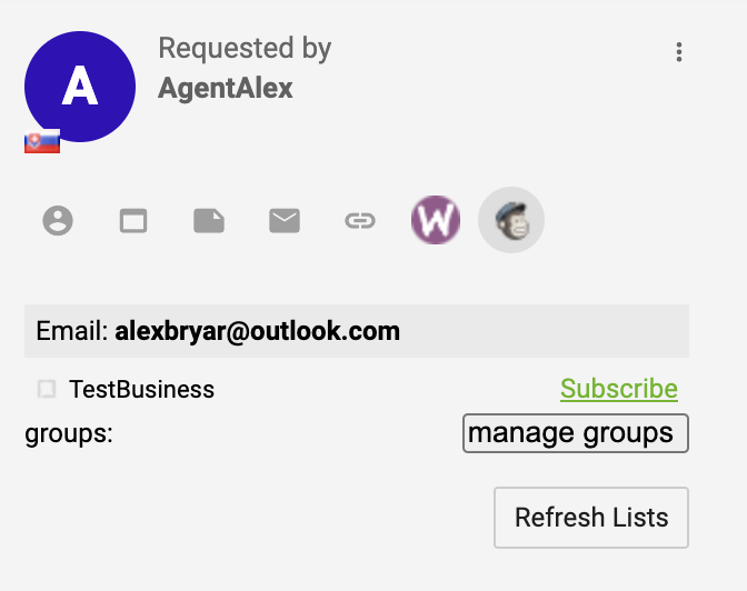 El complemento de integración de Mailchimp está activo y funcional en el sistema de tickets de LiveAgent