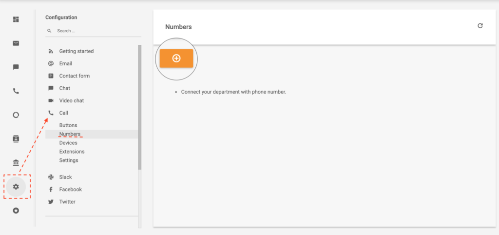 Navegación LiveAgent