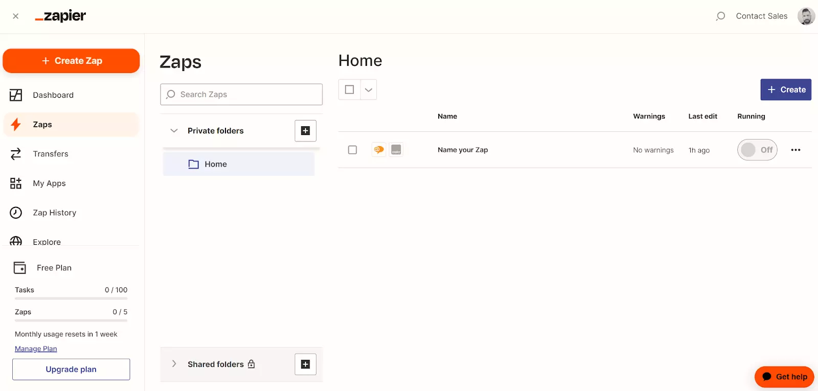 Descripción general de Zaps